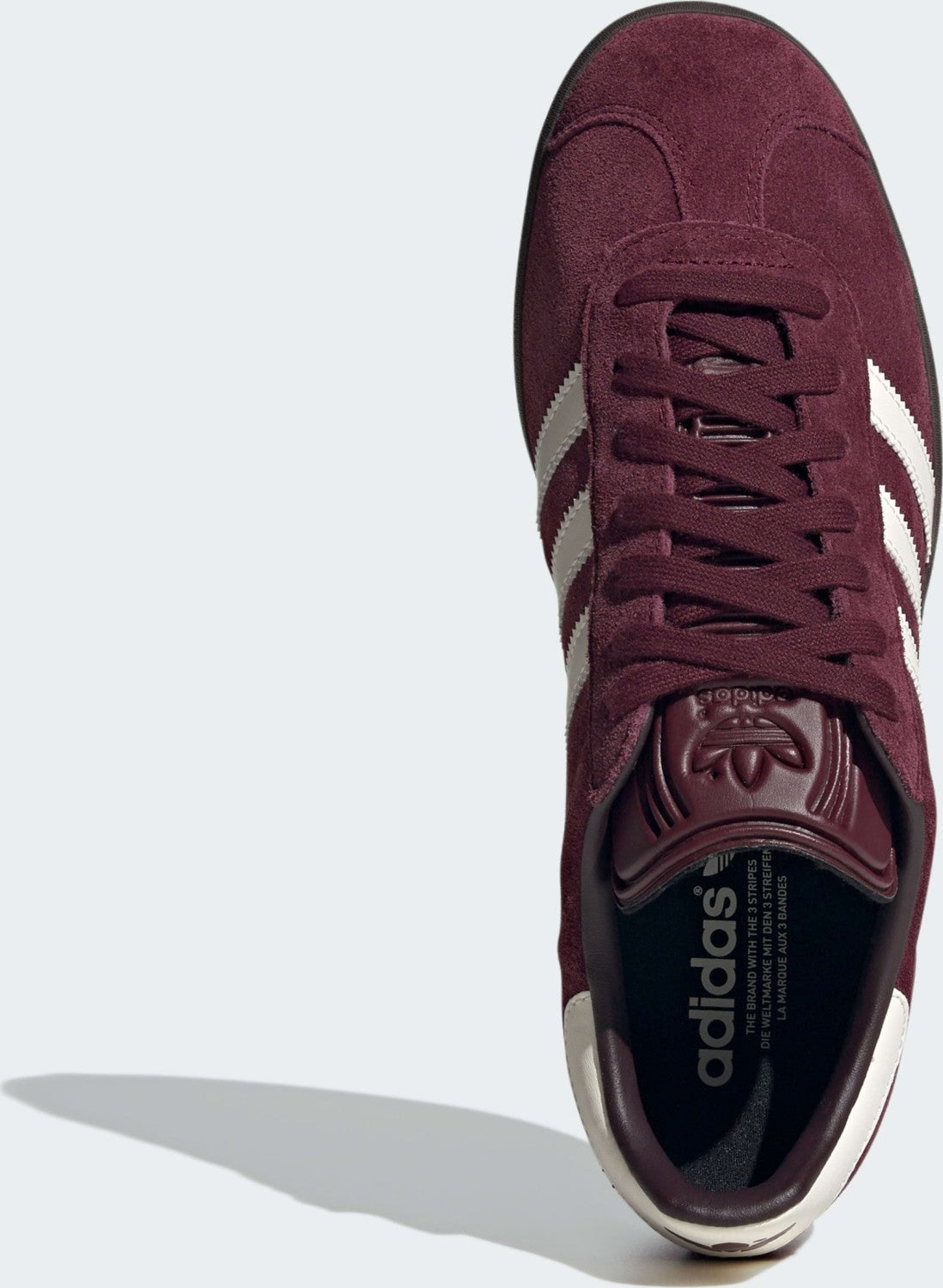 Adidas Gazelle maroon/chalk white/gum